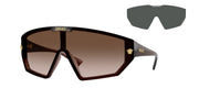 Versace VE4461 Transparent Brown Sunglasses