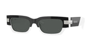 Versace VE4465F Top Black/White Sunglasses