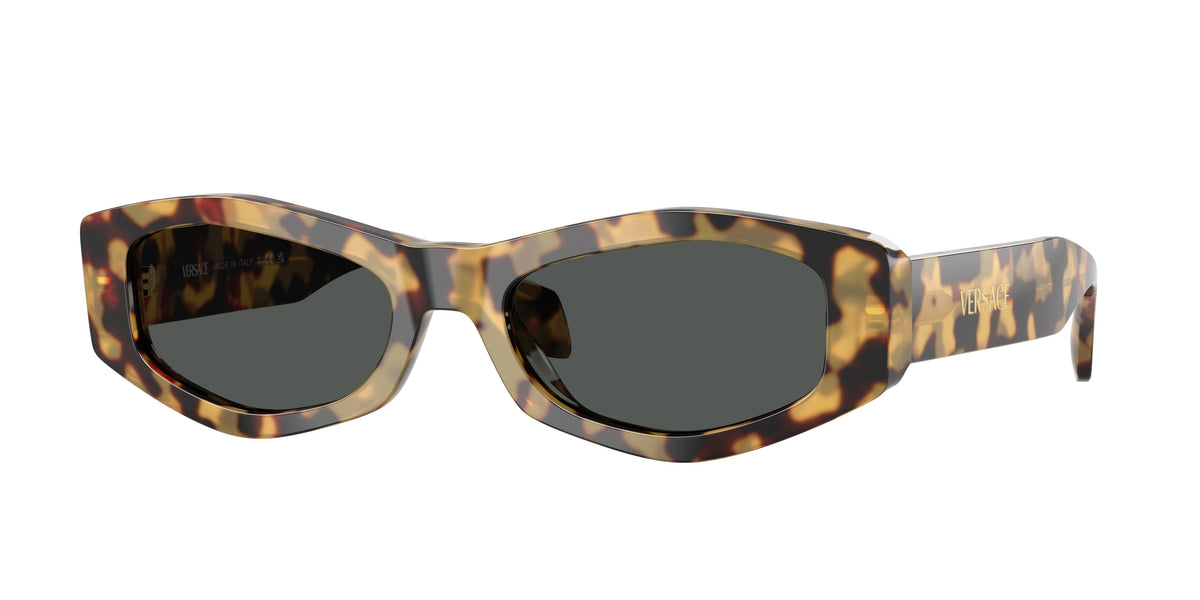 Versace VE4487 Brown/Yellow Havana Sunglasses