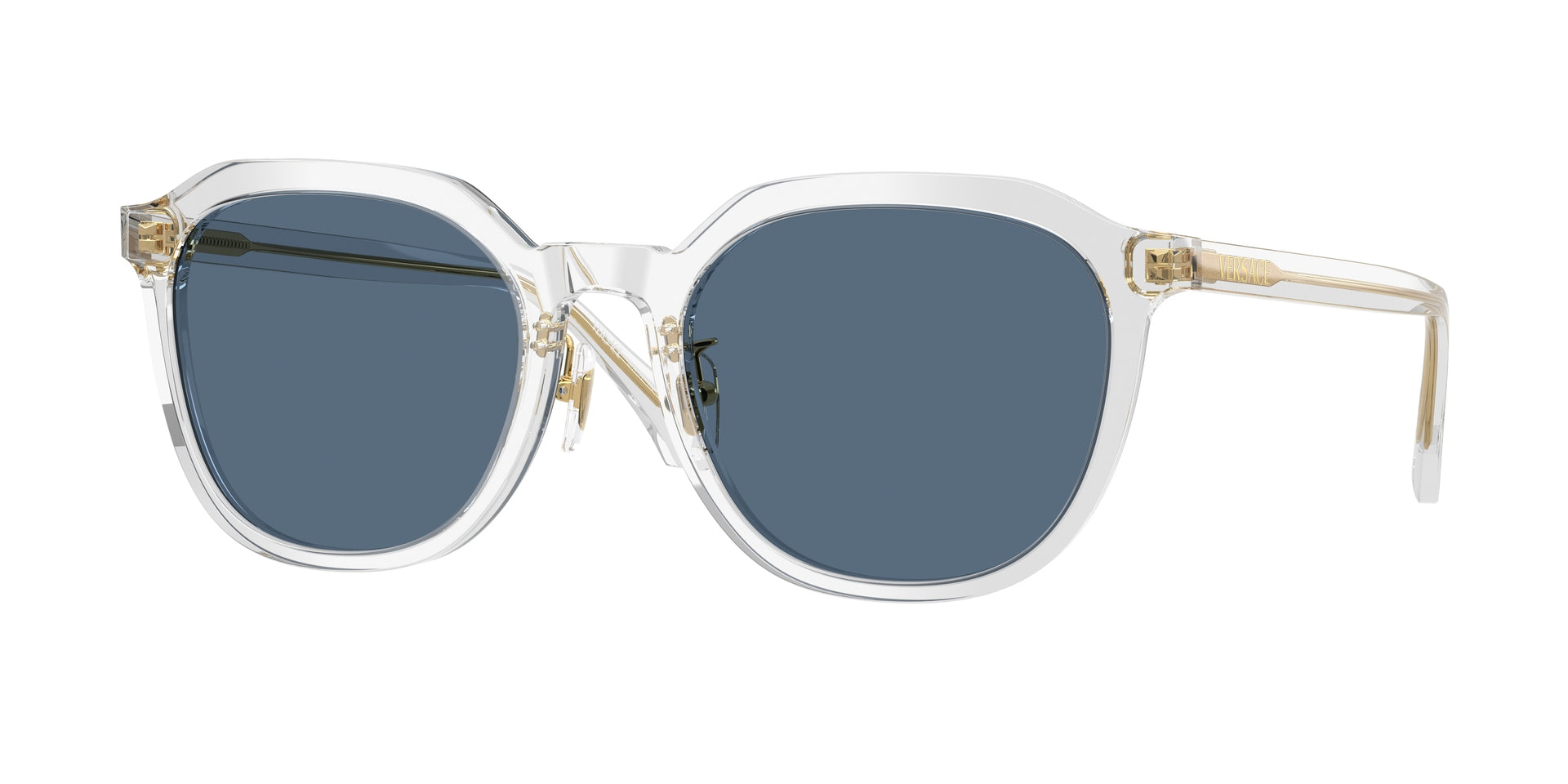 Versace VE4493D Transparent Grey Sunglasses