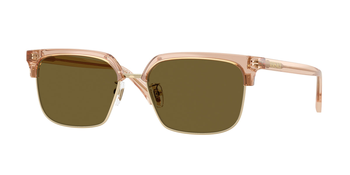 Versace VE4494D Transparent Brown Sunglasses