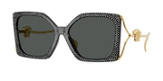 Versace VE4502U Black Strass Crystal Sunglasses