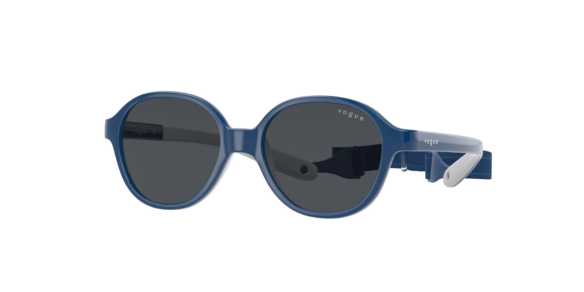 Vogue Eyewear VJ2012 Blue On Rubber Cream Sunglasses Kids