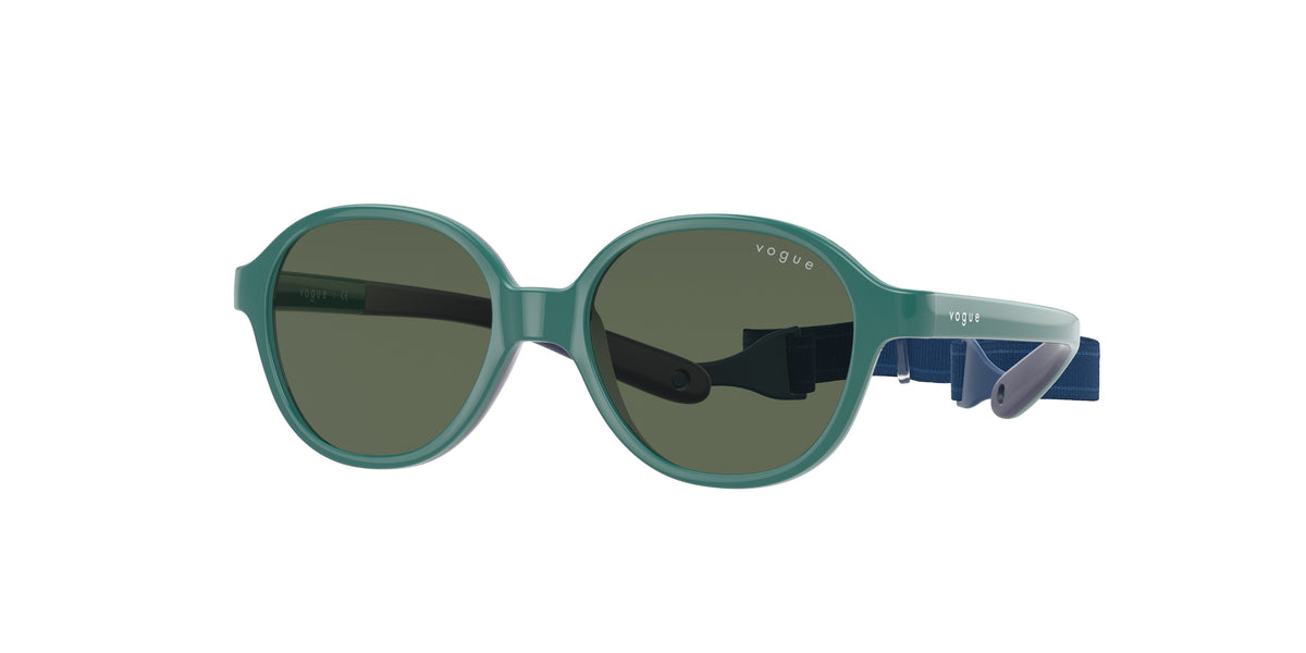 Vogue Eyewear VJ2012 Green On Rubber Dark Blue Sunglasses Kids