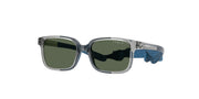 Vogue Eyewear VJ2017 Transparent Grey/Blue Rubber Sunglasses Kids