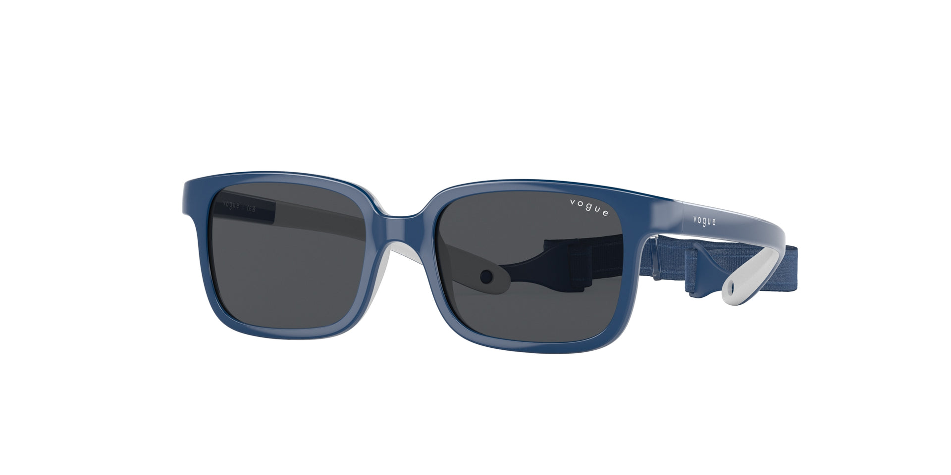 Vogue Eyewear VJ2017 Blue On Cream Rubber Sunglasses Kids