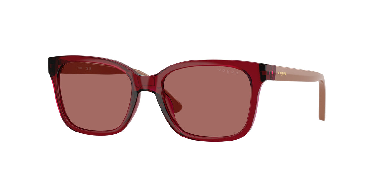Vogue Eyewear VJ2027 Transparent Dark Red Sunglasses Kids