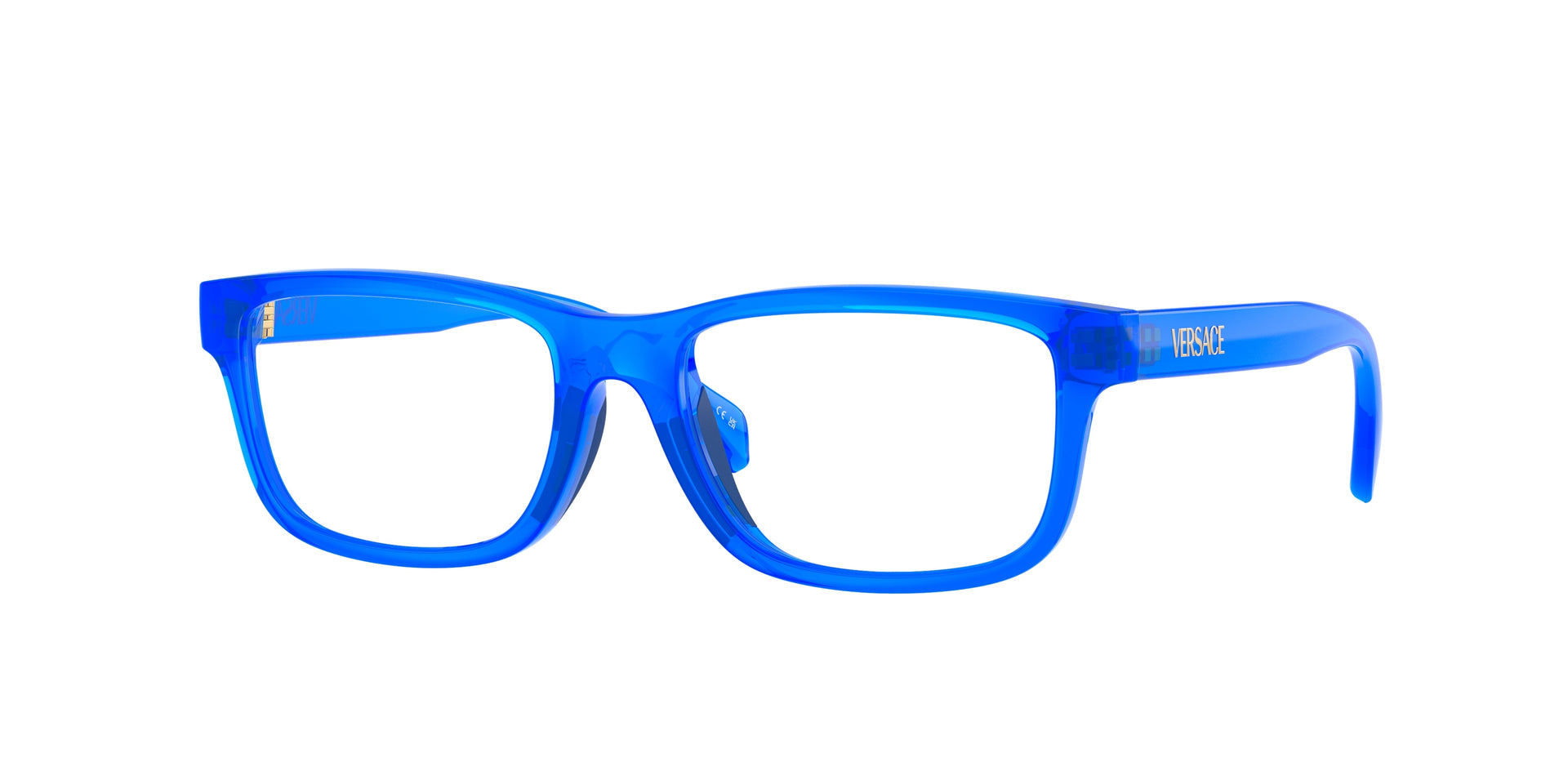 Versace VK3013U Royal Blue Transparent Eyeglasses Kids