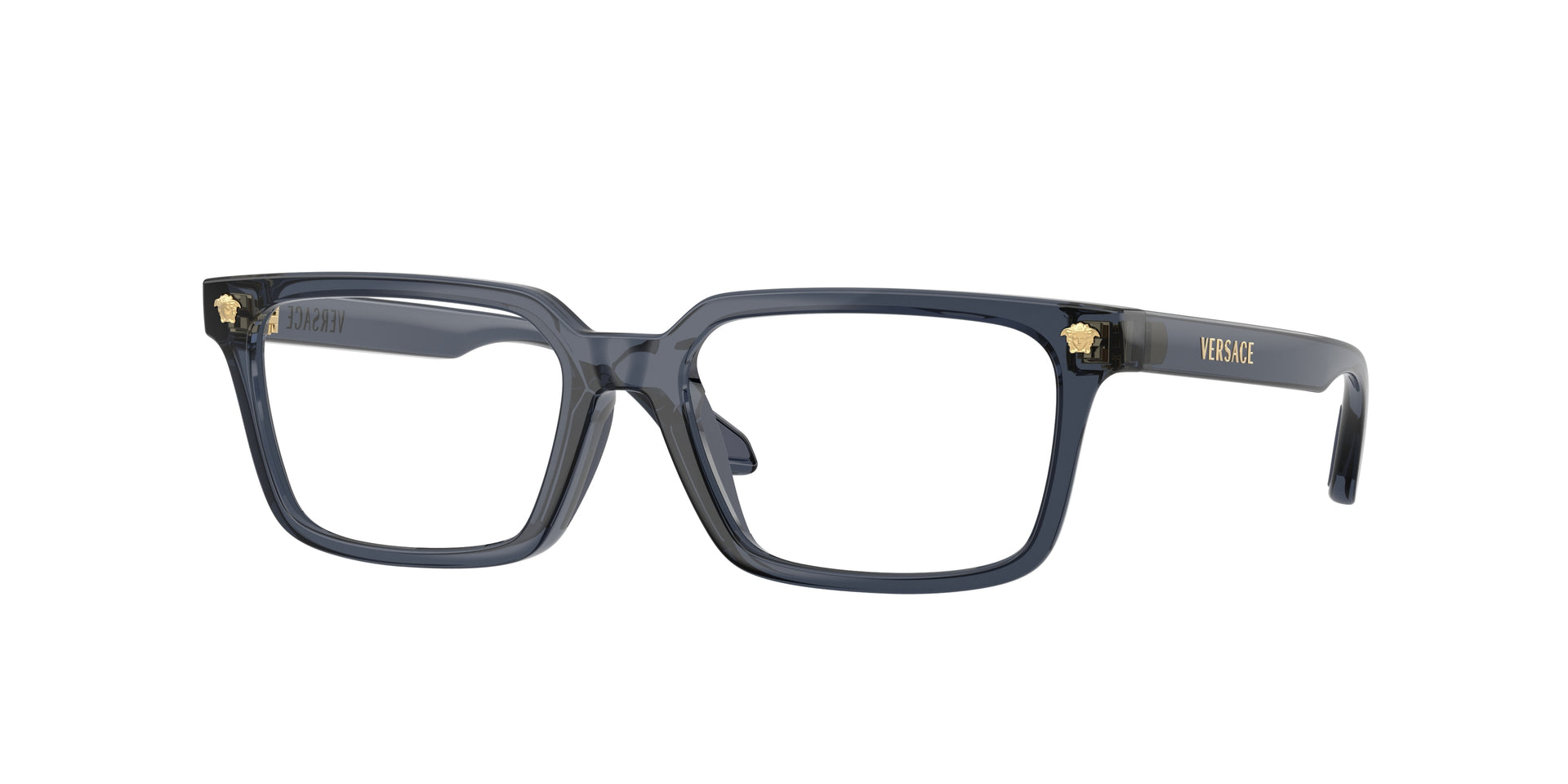 Versace VK3015U Transparent Blue Navy Eyeglasses Kids