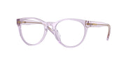 Versace VK3321U Pink Transparent Eyeglasses Kids