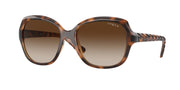 Vogue Eyewear VO2871S Striped Dark Havana Sunglasses