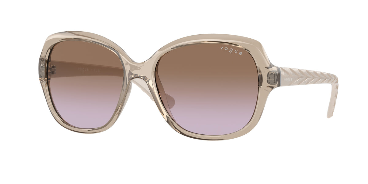 Vogue Eyewear VO2871S Transparent Light Brown Sunglasses