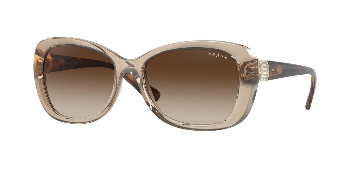Vogue Eyewear VO2943SB Transparent Light Brown Sunglasses