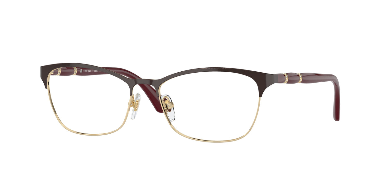 Vogue Eyewear VO3987B Top Bordeaux/Pale Gold Eyeglasses