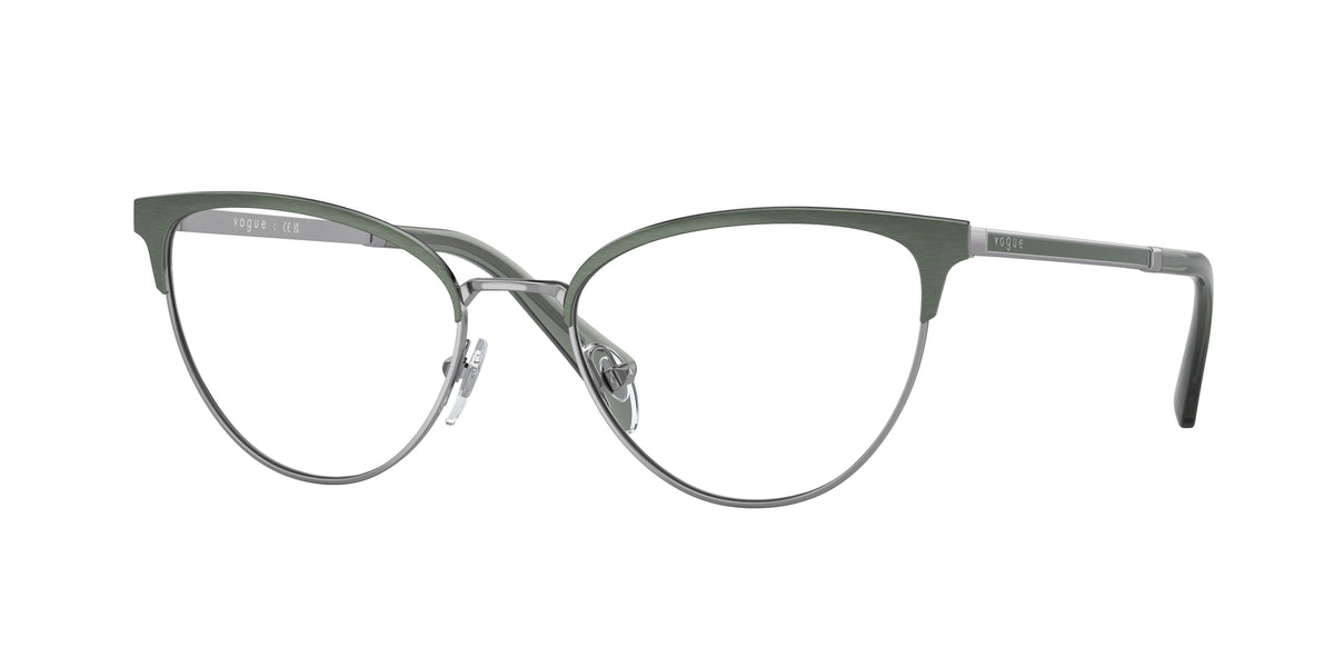 Vogue Eyewear VO4250 Top Brushed Green/Gunmetal Eyeglasses