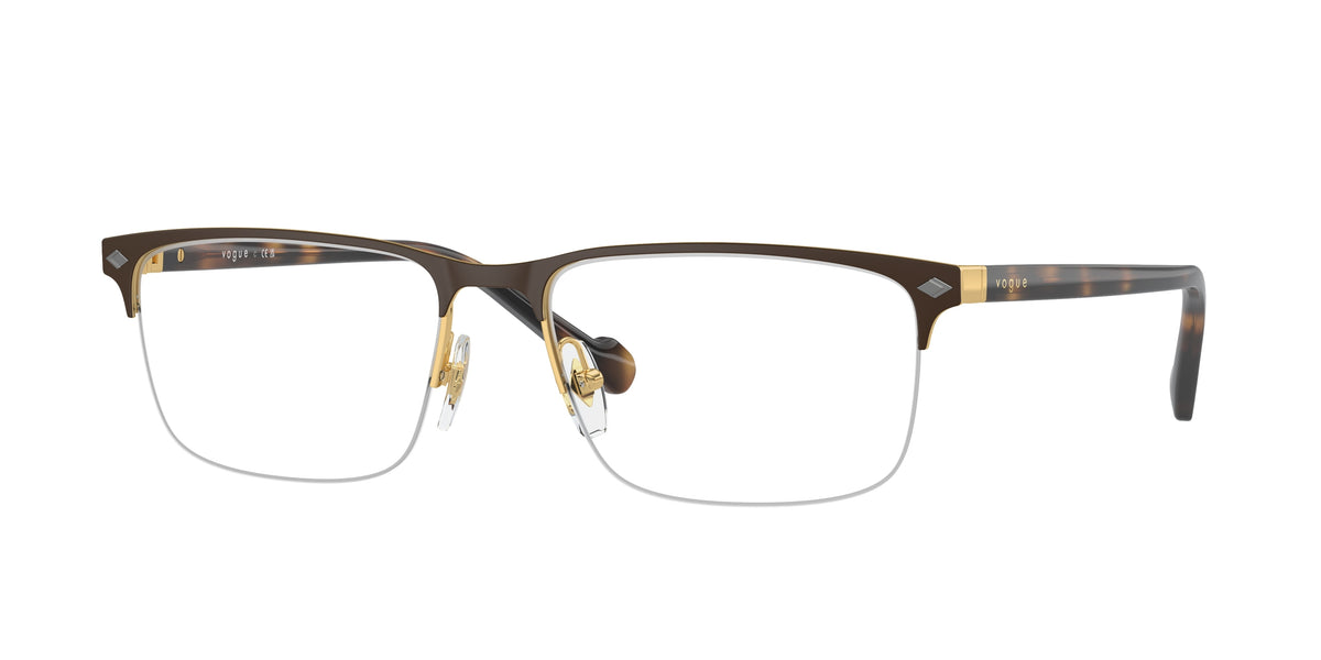 Vogue Eyewear VO4292 Top Matte Brown/Gold Eyeglasses