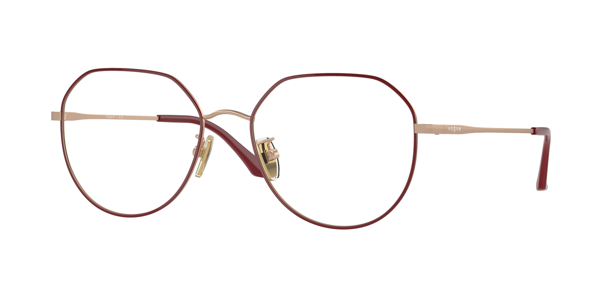 Vogue Eyewear VO4301D Top Fuchsia/Matte Rose Gold Eyeglasses