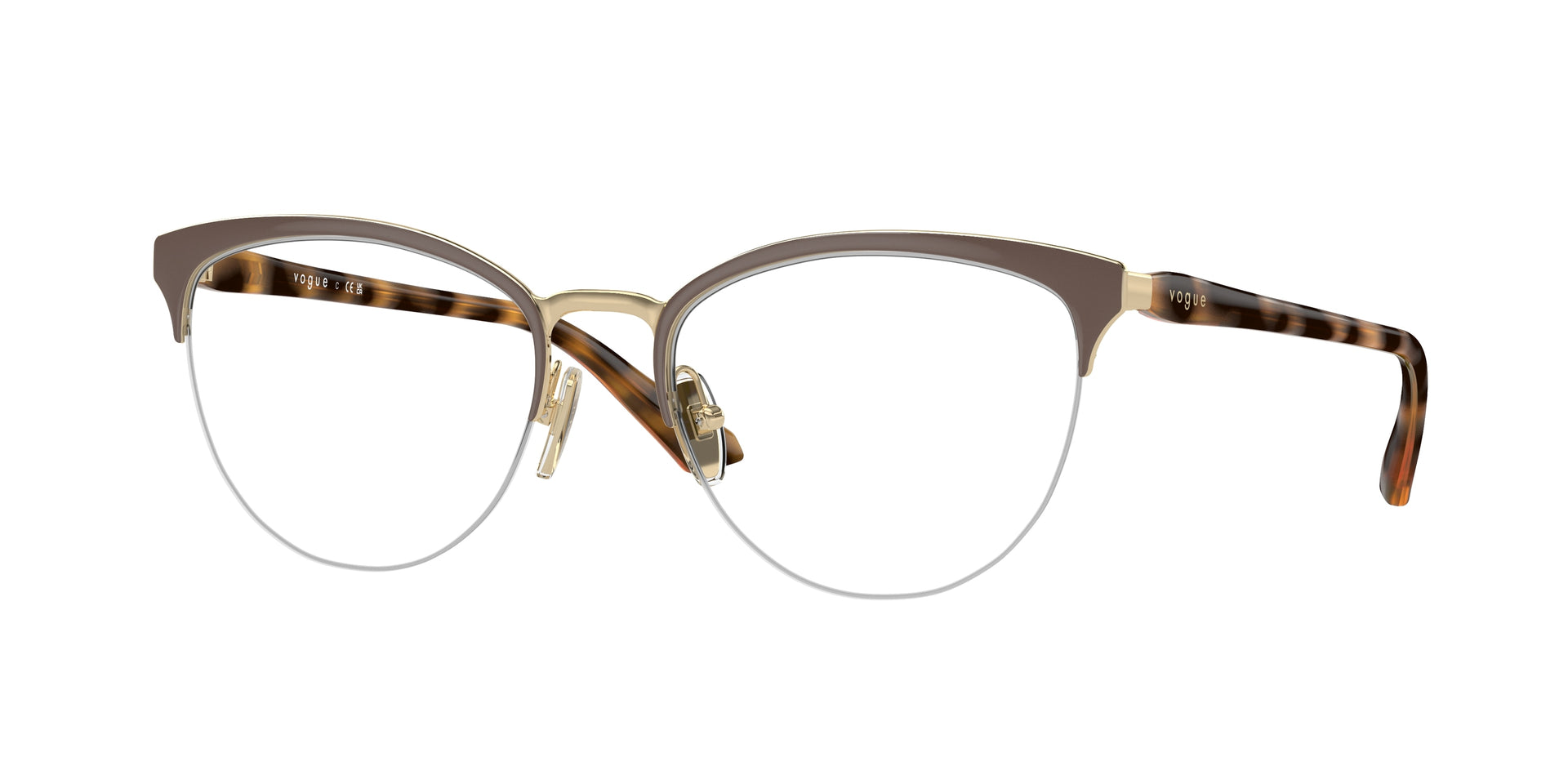 Vogue Eyewear VO4304 Top Brown/Pale Gold Eyeglasses
