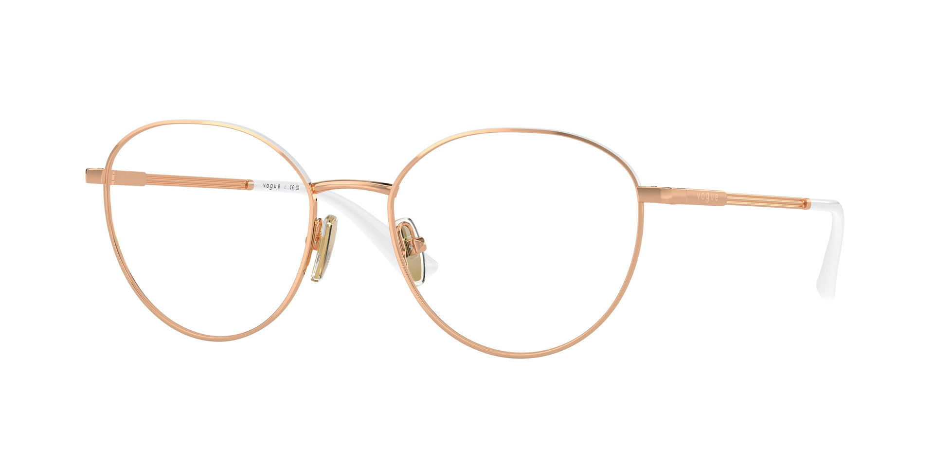 Vogue Eyewear VO4306 Rose Gold/Top White Eyeglasses