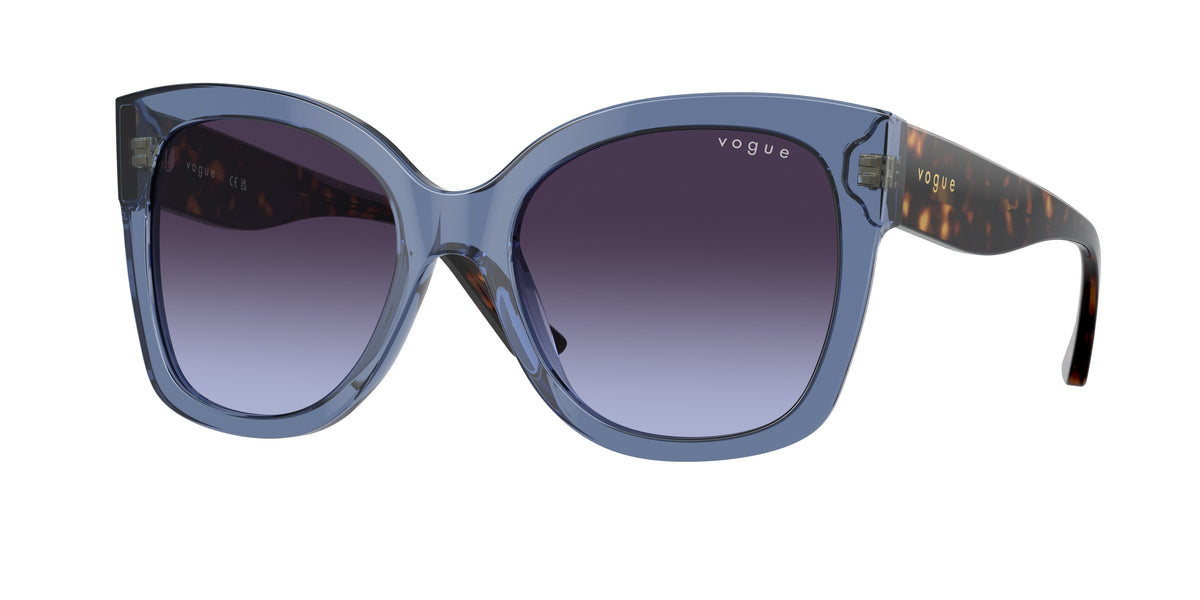 Vogue Eyewear VO5338S Transparent Blue Sunglasses