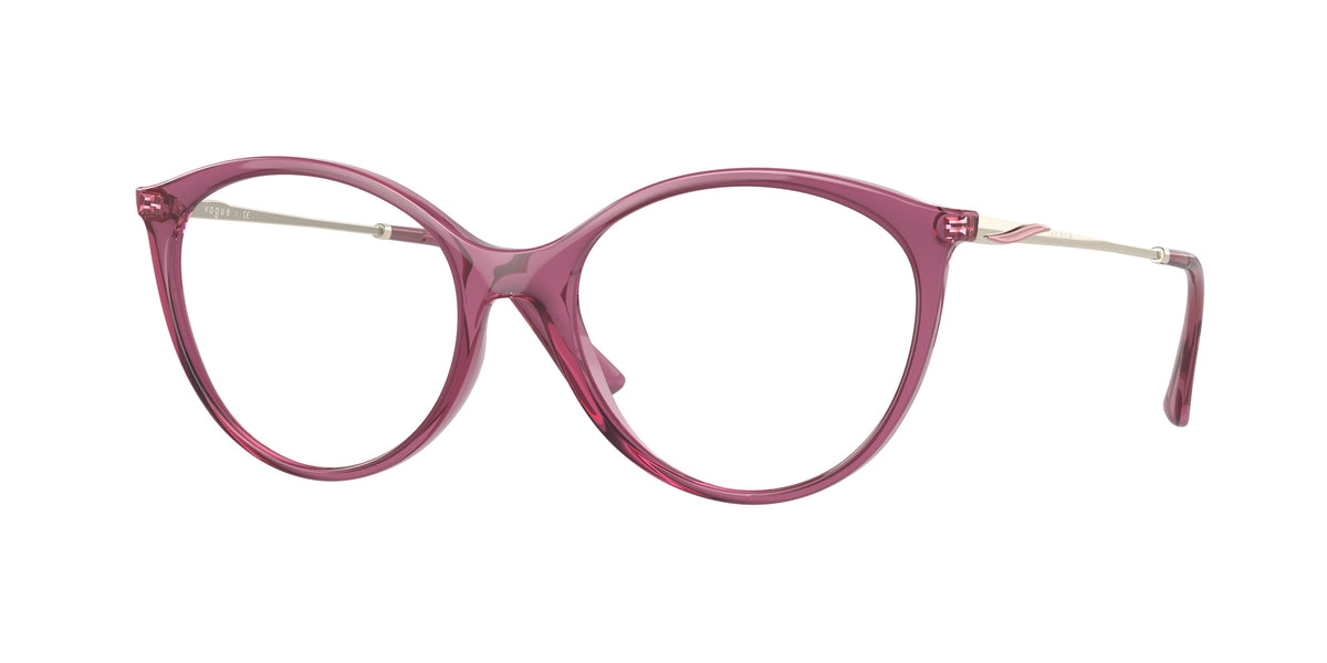 Vogue Eyewear VO5387F Transparent Purple Eyeglasses