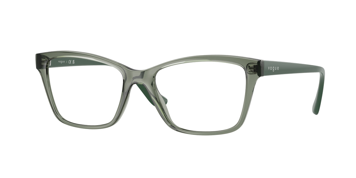 Vogue Eyewear VO5420 Transparent Mallard Green Eyeglasses