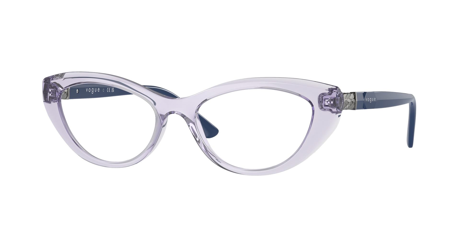 Vogue Eyewear VO5478B Transparent Violet Eyeglasses
