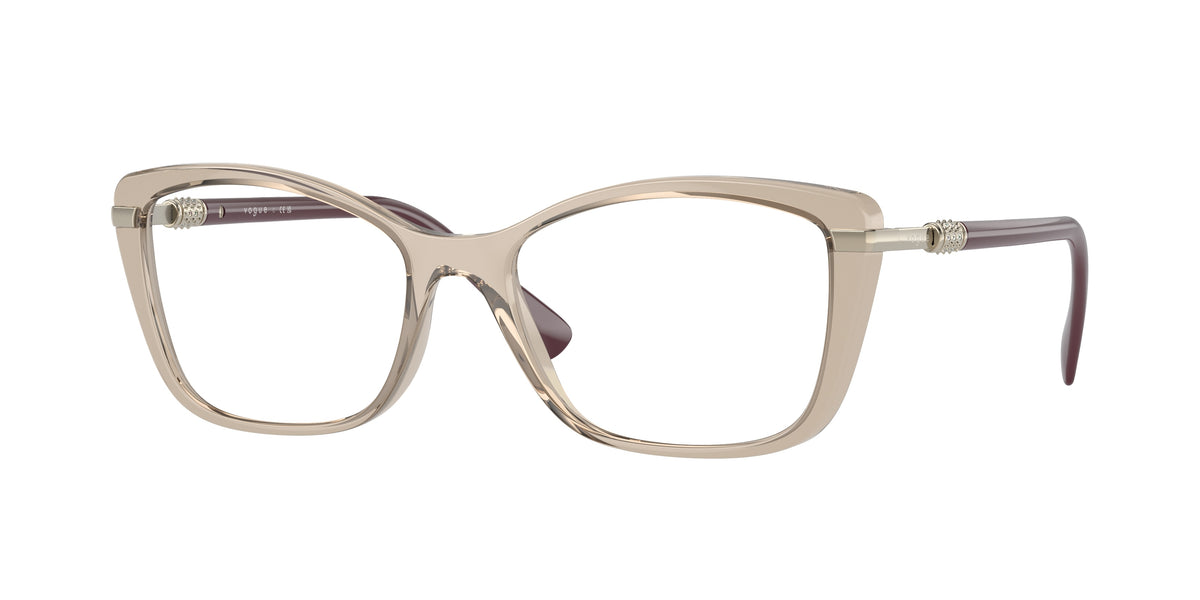 Vogue Eyewear VO5487B Transparent Light Brown Eyeglasses