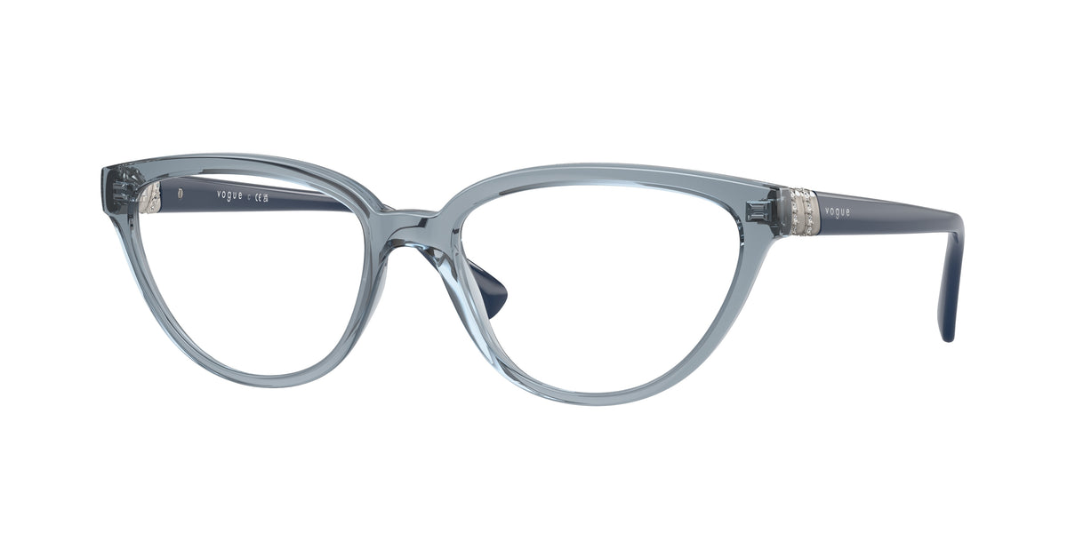Vogue Eyewear VO5517B Transparent Azure Eyeglasses