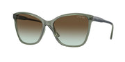 Vogue Eyewear VO5520S Transparent Mallard Green Sunglasses
