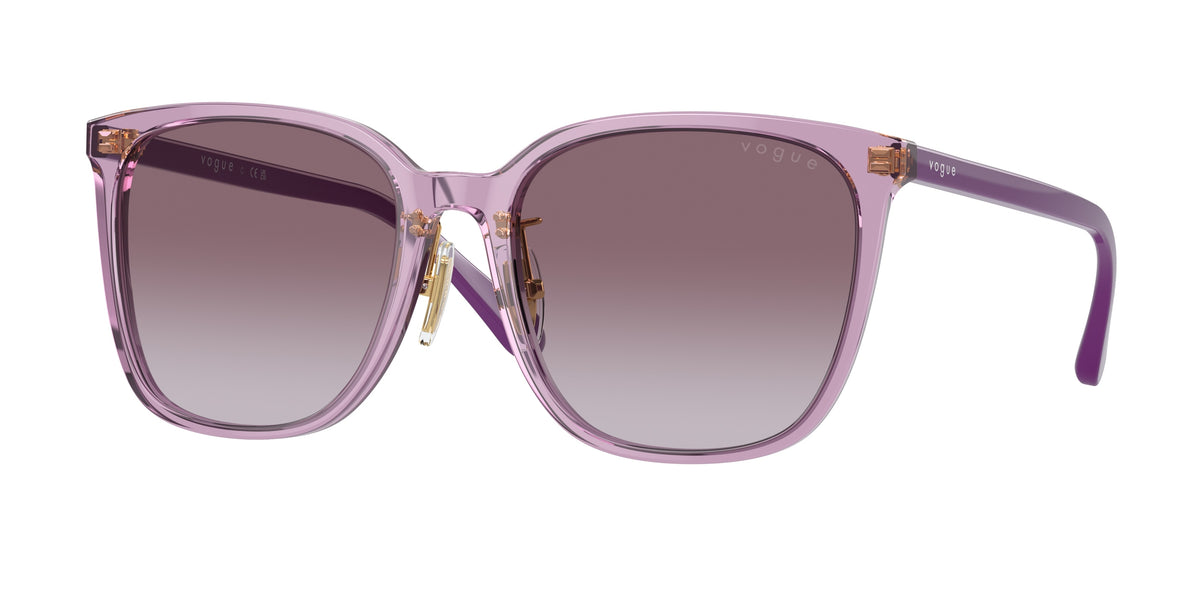 Vogue Eyewear VO5537SD Transparent Violet Sunglasses