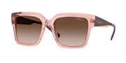 Vogue Eyewear VO5553S Transparent Dark Pink Sunglasses