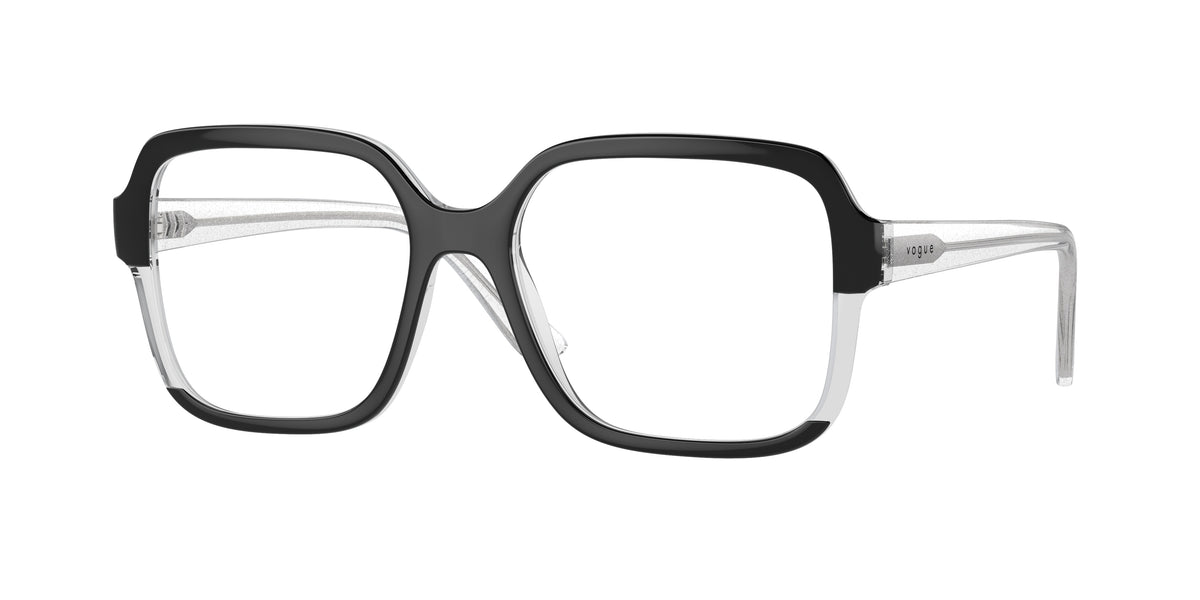 Vogue Eyewear VO5555F Top Black/Transparent Eyeglasses