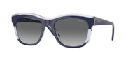 Vogue Eyewear VO5557S Blue/Transparent Lilac Glitter Sunglasses