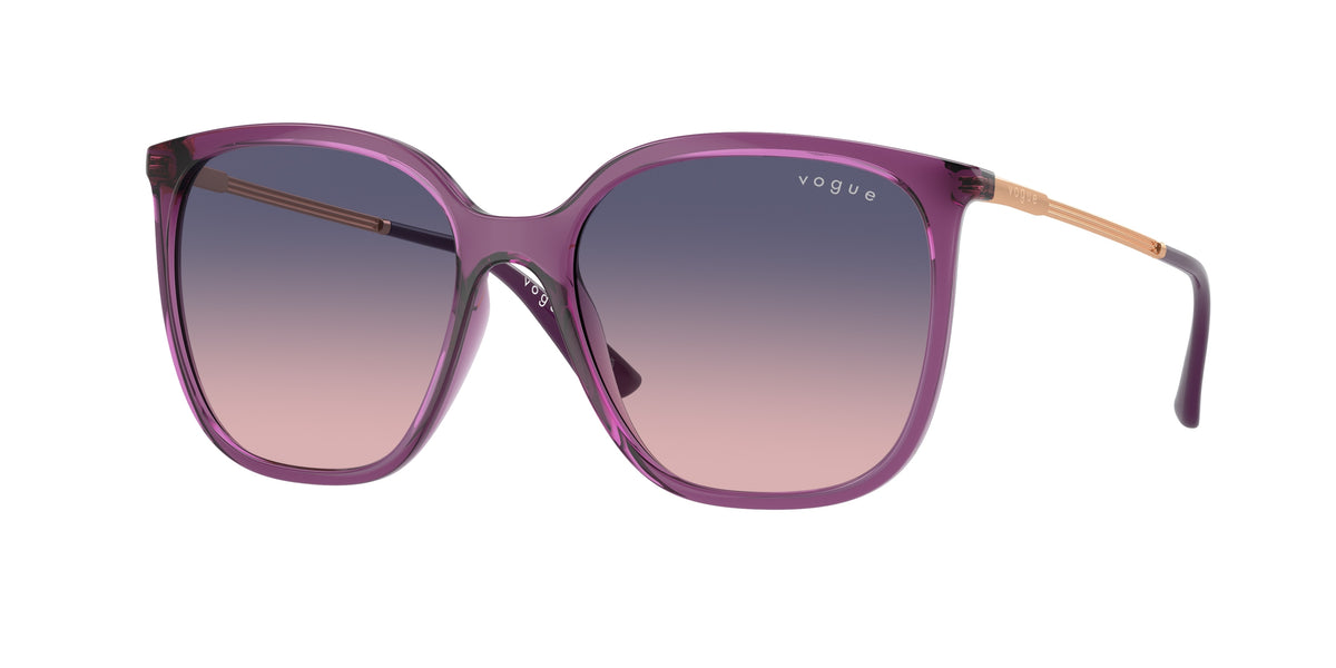 Vogue Eyewear VO5564S Transparent Violet Sunglasses