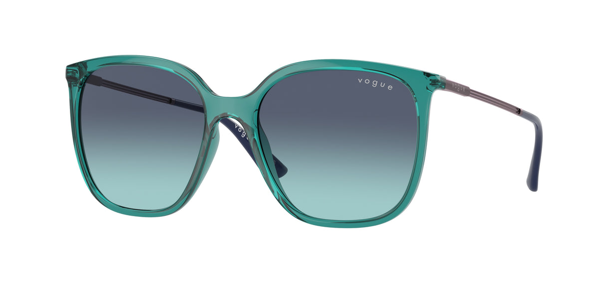 Vogue Eyewear VO5564S Transparent Petroleum Sunglasses
