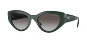 Vogue Eyewear VO5566S Full Dark Green Sunglasses