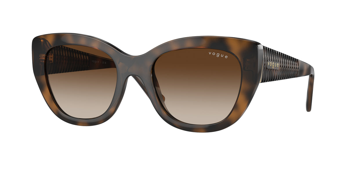 Vogue Eyewear VO5567S Top Dark Havana/Light Brown Sunglasses