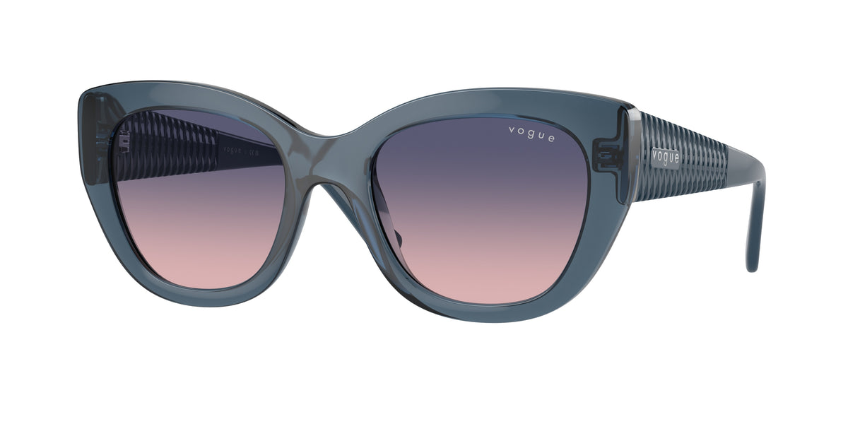 Vogue Eyewear VO5567S Transparent Blue Sunglasses