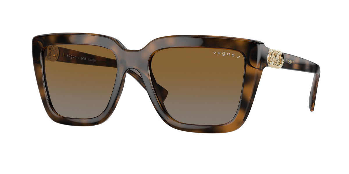 Vogue Eyewear VO5575SB Top Dark Havana/Light Brown Sunglasses