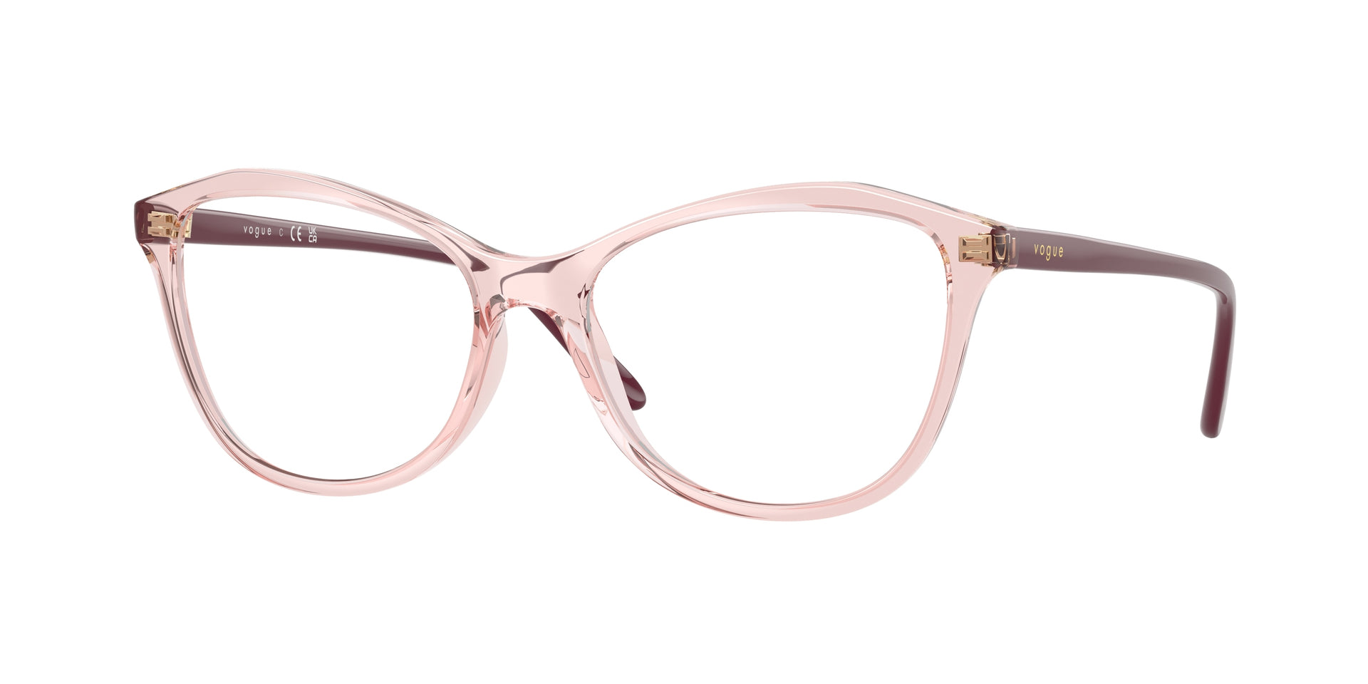Vogue Eyewear VO5602F Transparent Pink Eyeglasses