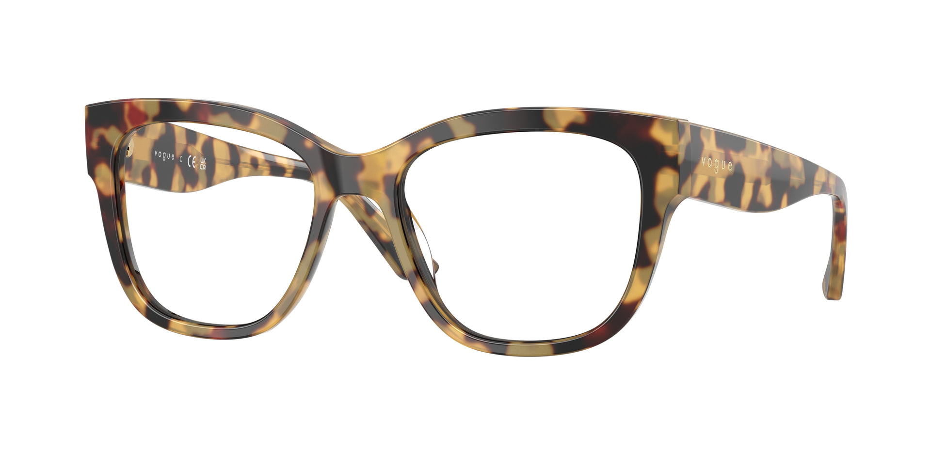 Vogue Eyewear VO5605 Yellow Tortoise Eyeglasses