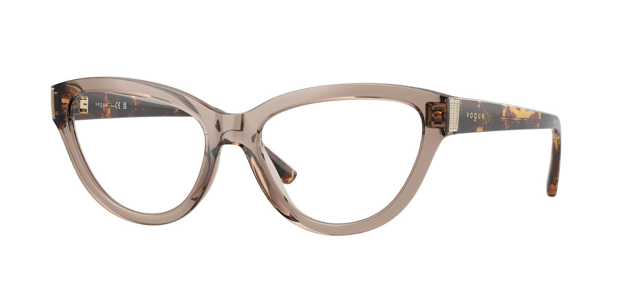 Vogue Eyewear VO5610B Transparent Brown Eyeglasses