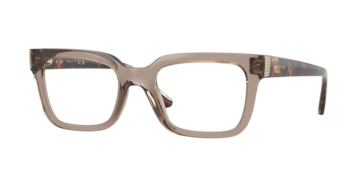 Vogue Eyewear VO5611B Transparent Brown Eyeglasses