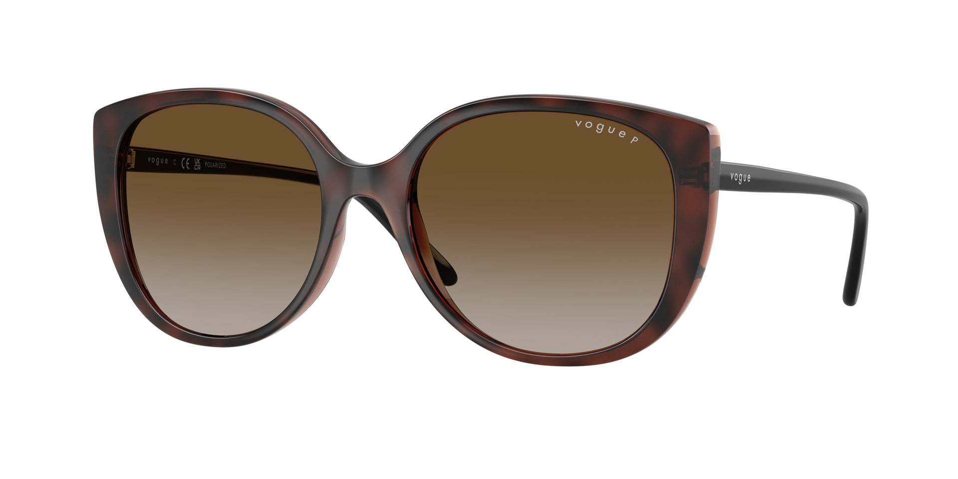 Vogue Eyewear VO5623S Top Dark Havana/Light Brown Sunglasses