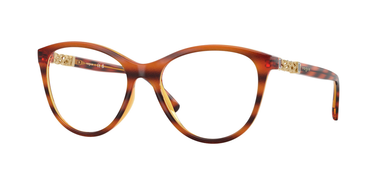 Vogue Eyewear VO5631B Striped Dark Havana Eyeglasses