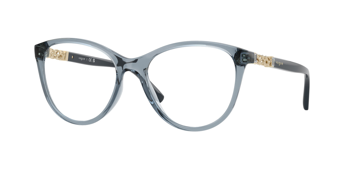 Vogue Eyewear VO5631B Transparent Light Blue Eyeglasses
