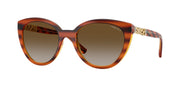 Vogue Eyewear VO5634SB Striped Dark Havana Sunglasses