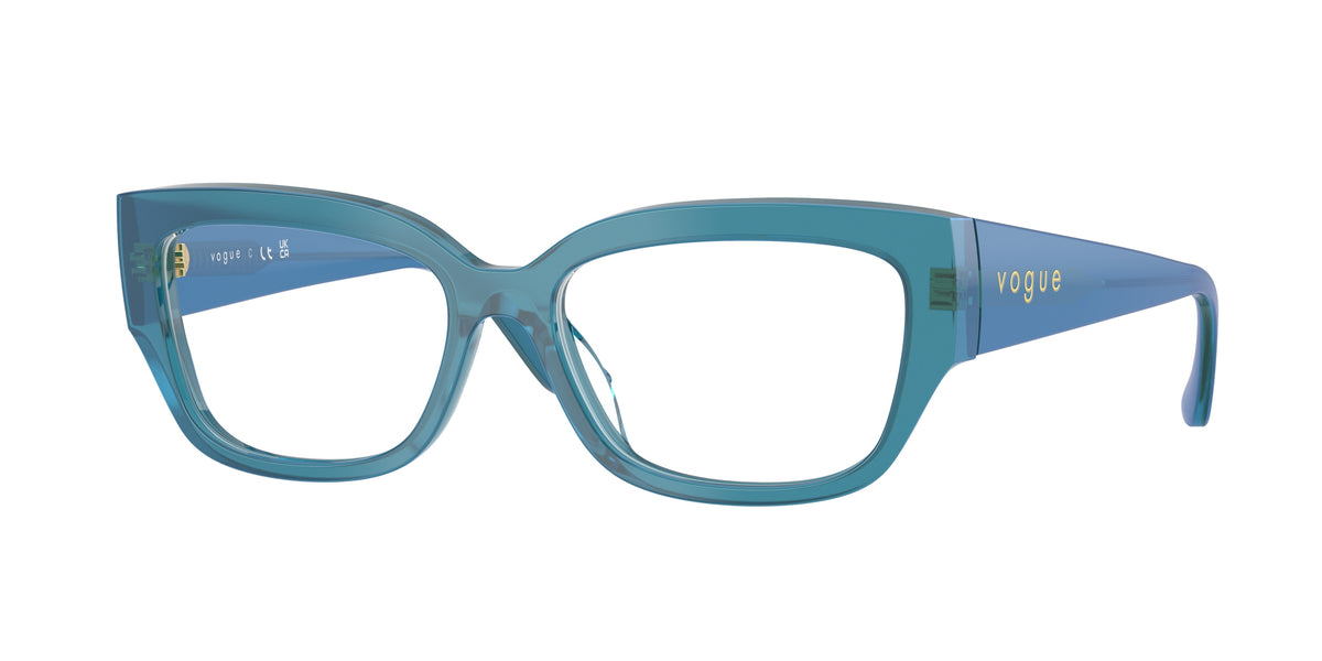 Vogue Eyewear VO5639U Transparent Pearl Blue Eyeglasses