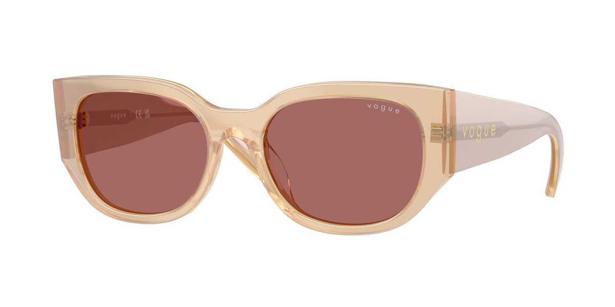 Vogue Eyewear VO5641SU Transparent Pearl Cream Sunglasses